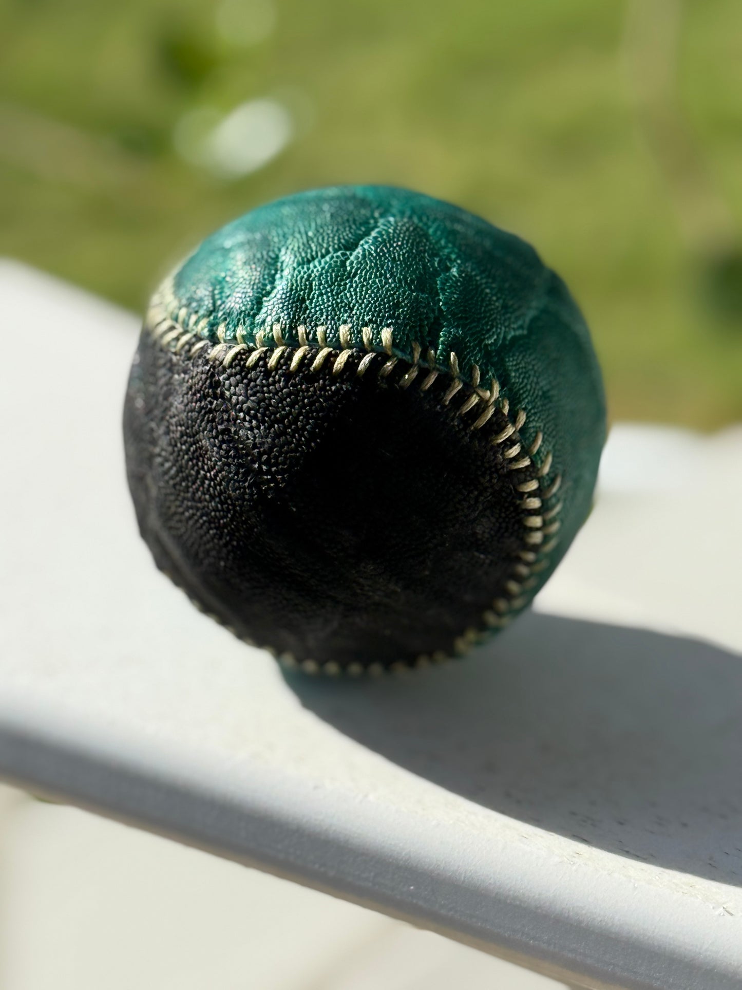 1 of 1, Black on Green ALL ELEPHANT Baseball
