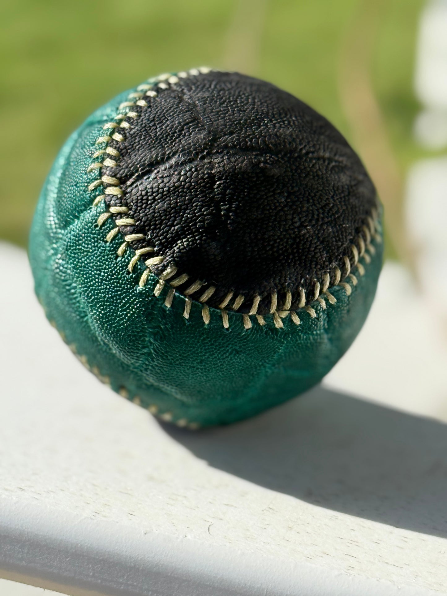 1 of 1, Black on Green ALL ELEPHANT Baseball